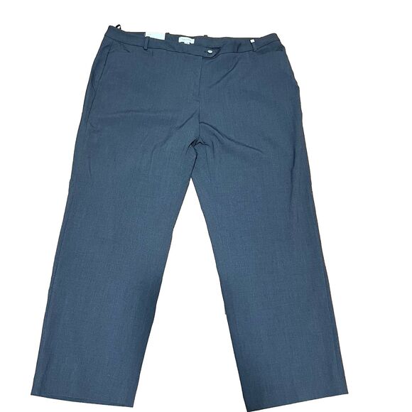 Calvin Klein Modern Fit Dress Pants Size 20W Gray Trouser Business Office Career - Picture 1 of 6